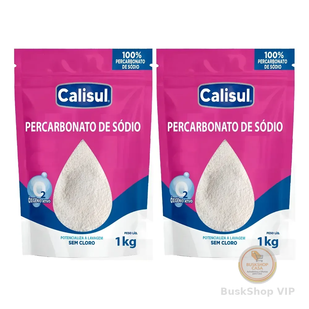 Percarbonato De Sódio Limpador Clareador Tira Manchas - 2kg