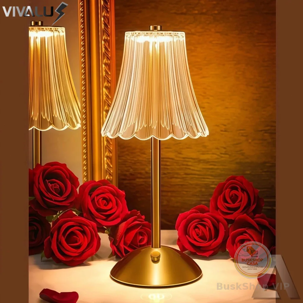 Lâmpada Abajur Mesa Com Barra Led Sensor Toque De Luz Quarto Sem Fio 3 Cores Luminária LED Moderno