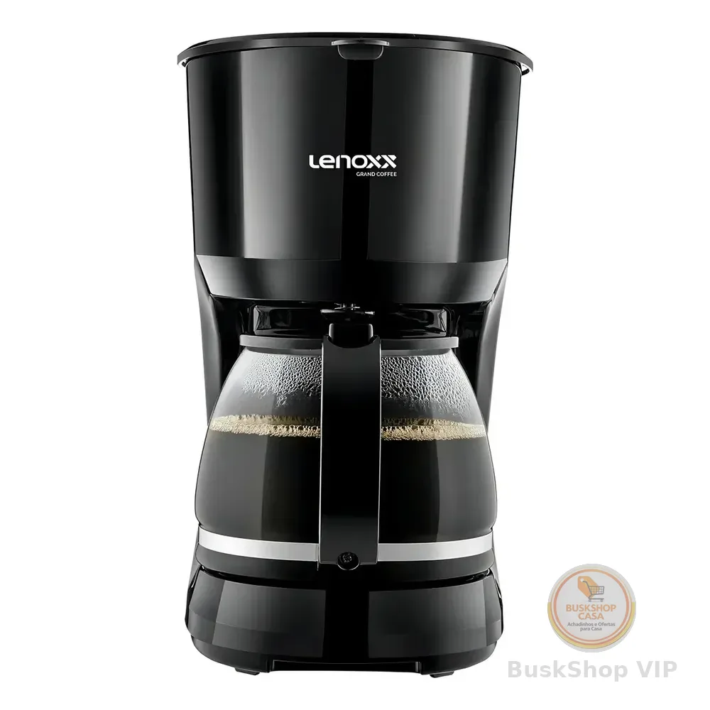 🛍️Cafeteira Grand Coffee 30 Xícaras Pca037 750w Preta Lenoxx Cor Preto