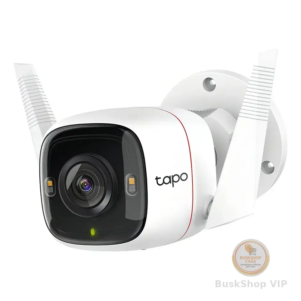 Tp-link Tapo C320ws Câmera De Segurança Wifi 2k Qhd Colorida Ip66 Branco