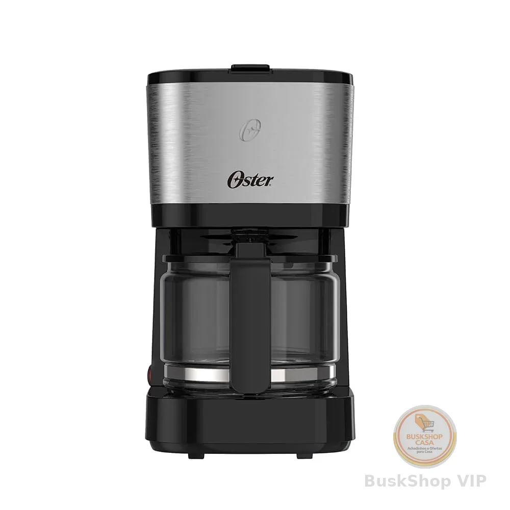 Oster Cafeteira Oster Inox Compacta 0,75L, OCAF300, 220V