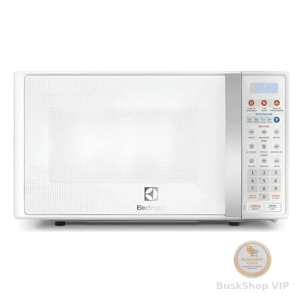Micro-ondas Mto30 20l Com Função Tira Odor E Descongelar Cor Branco Electrolux 220v