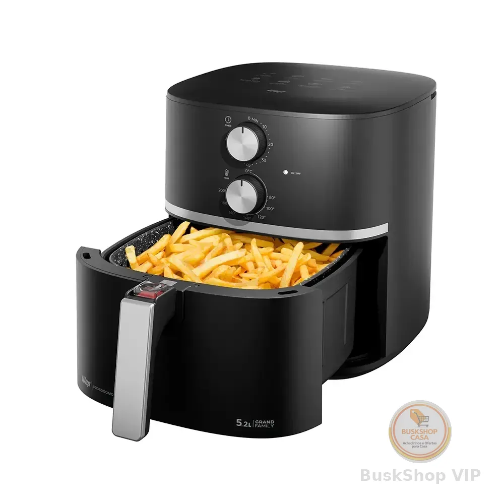 Fritadeira Elétrica Wafg2s Prosdócimo Grand 5,2l Wap 127v Preto
