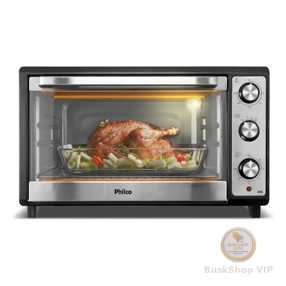 Forno Elétrico Philco 65l Dupla Resistência Pfe65 127v