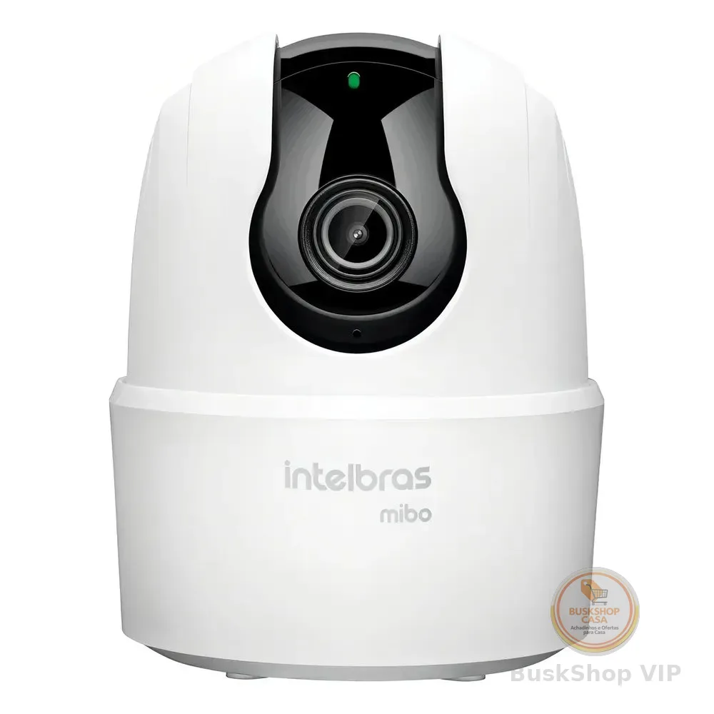 Câmera Inteligente Intelbras Ime 360 3mp Visão 360 Wi-fi Cor Branco