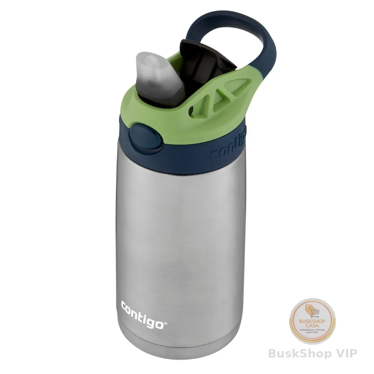 SQUEEZE INFANTIL TÉRMICO AUTOSPOUT INOX 384ml - AZUL