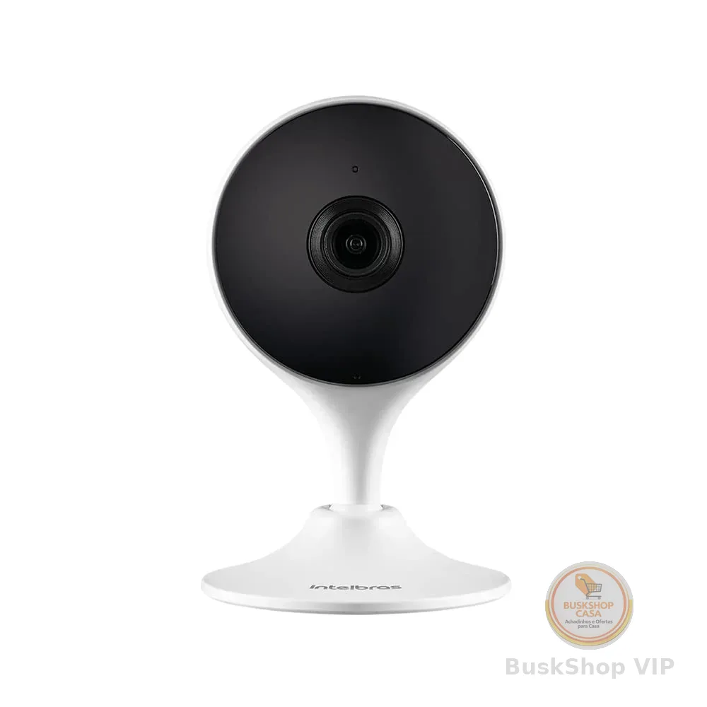 Câmera Inteligente Interna Compatível com Alexa Wi-fi Full HD iM3 C Branca Intelbras