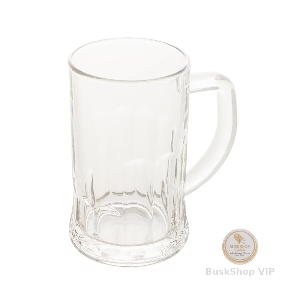 Caneca para Chopp e Cerveja de Vidro Frankfurt 565ml - Lyor