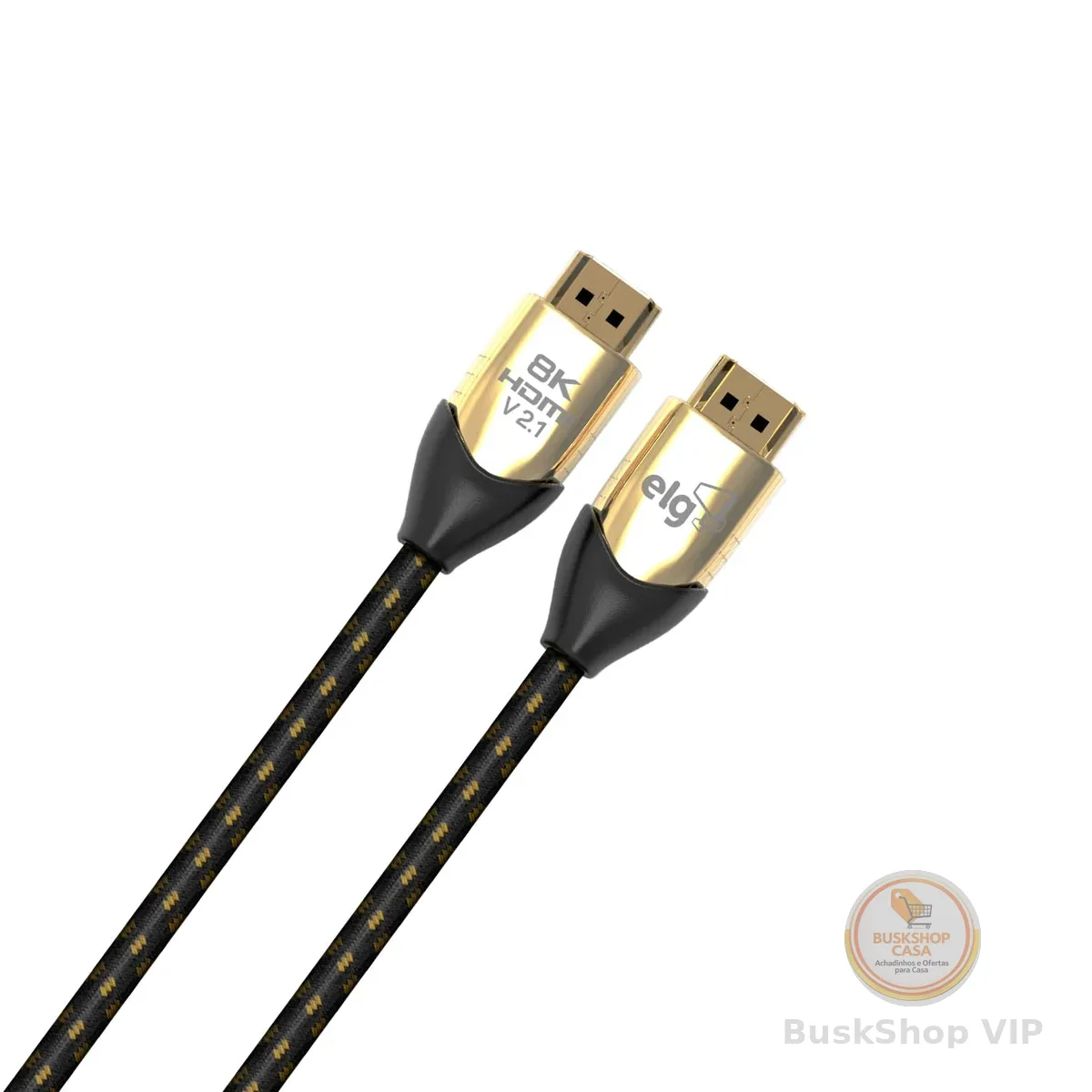 Cabo Hdmi 2.1 áudio e vídeo Ultra Hd Speed 2m Hs8k20 Elg