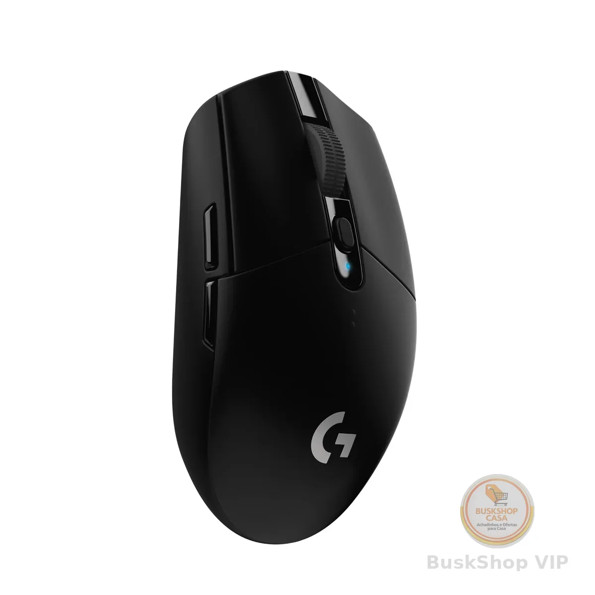 Mouse Gamer Sem Fio Logitech G305 LIGHTSPEED com 6 Botões Programáveis e Até 12.000 DPI - Preto