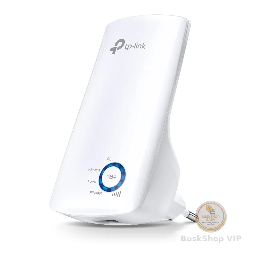 Repetidor Tp-Link Wireless Tl-Wa850Re 300Mbps Com Botao Wps Tpn0108, TP Link, Repetidores