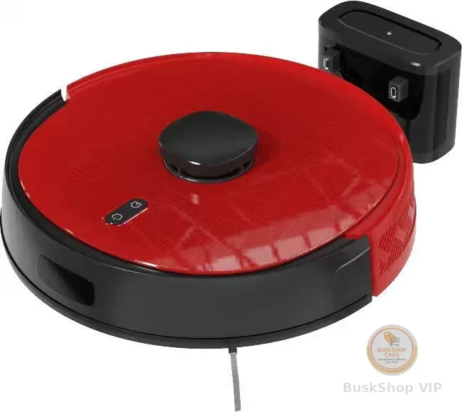 Aspirador Robô Inteligente HS331A com LDS, Mapa Salvo, 3000Pa Sucção, Tanque de Áua Eletrônico 230ml, Compatível com Alexa, Ideal para Pelos de Animais e Alfombras