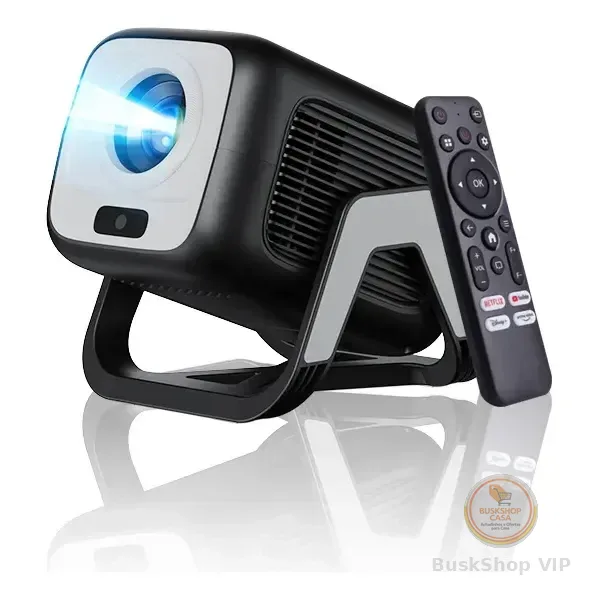 Projetor Bettdow Ac1066 Para Netflix Chatgpt 350ansi Preto 127/220v