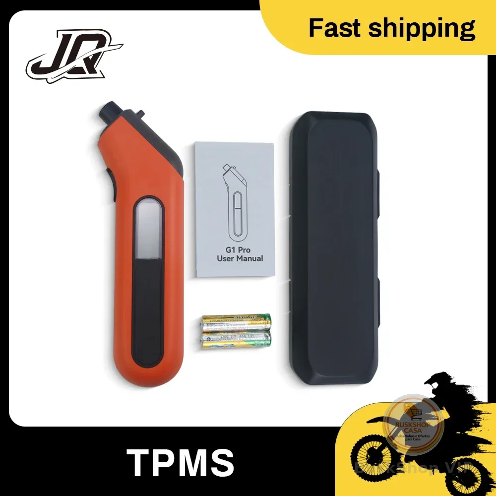 Monitor Digital Portátil de Pressão de Pneus SP AP 010Pro 21-1378KPa Medidor de Pressão de Ar para Pneus Alimentado por Bateria para Carro e Moto