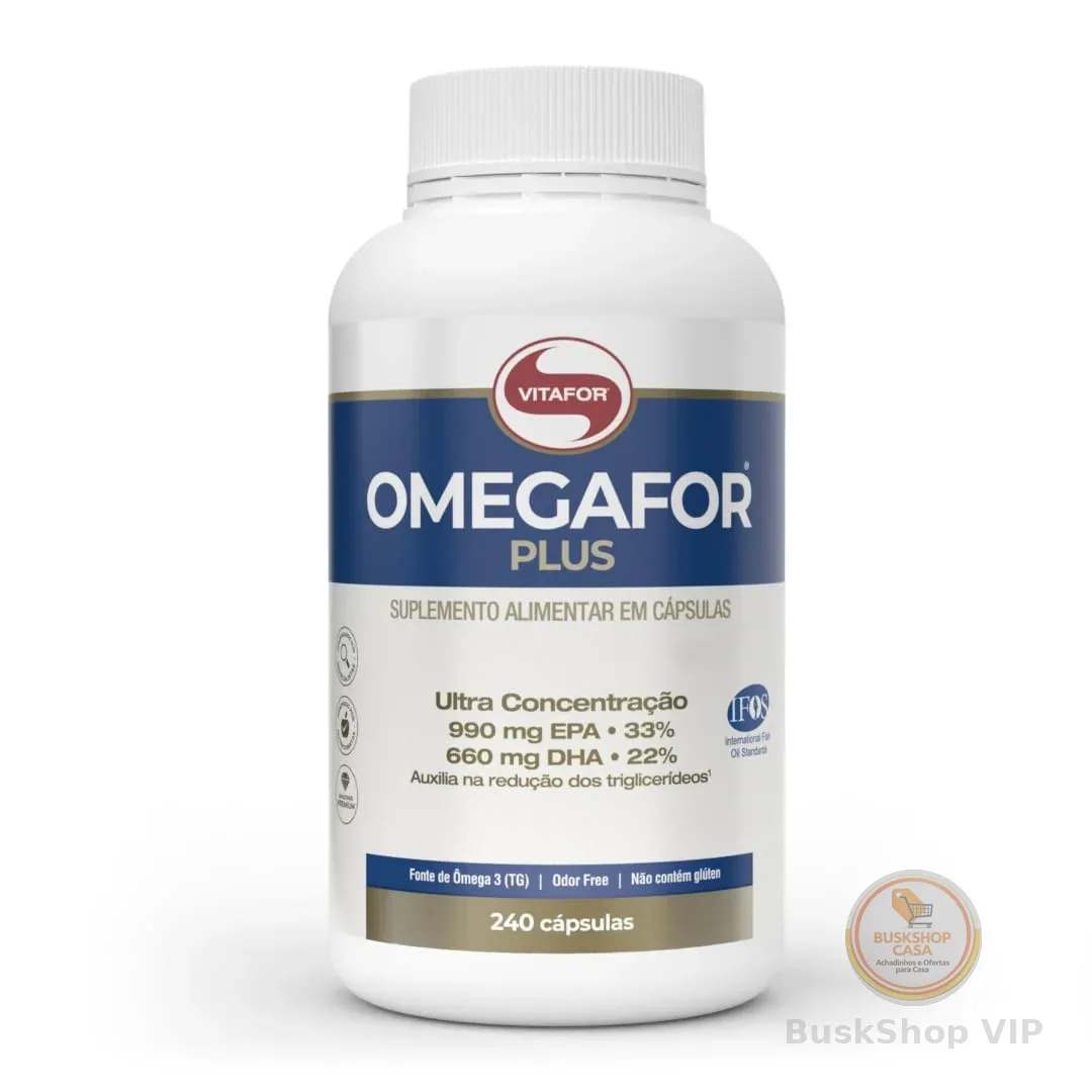 Vitafor - Omegafor Plus - 240 Cápsulas