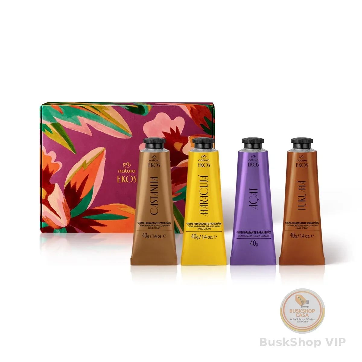 Presente Natura Ekos Hidratação para as Mãos (4 produtos)