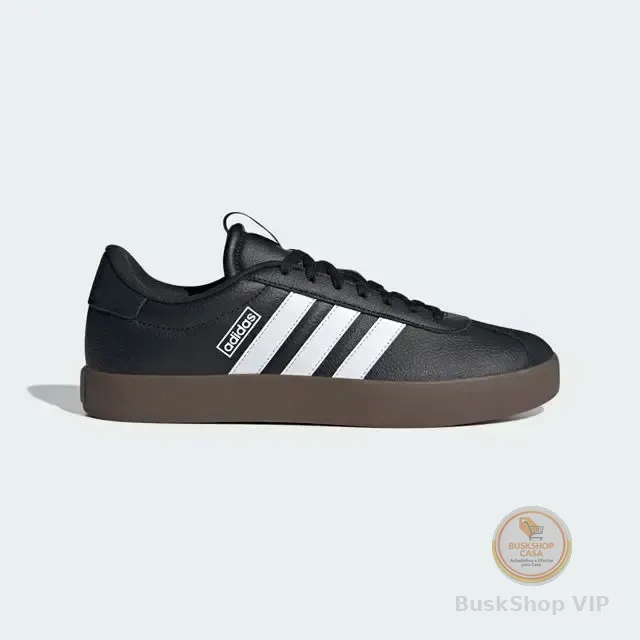 Tênis Masculino Vl Court 3.0 adidas Preto/branco Lisa 40 Br