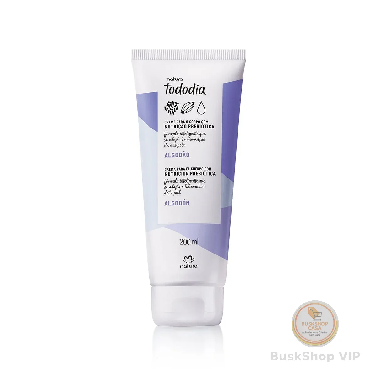 Creme Desodorante Nutritivo Corporal Tododia Algodão
