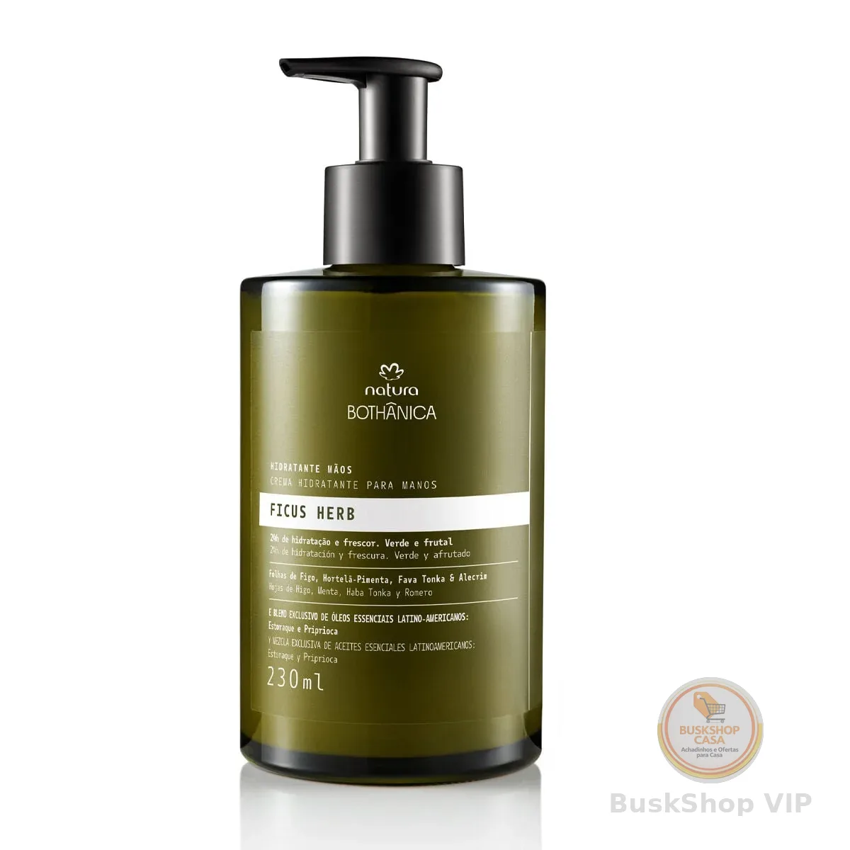 Hidratante Mãos Natura Bothânica Ficus Herb