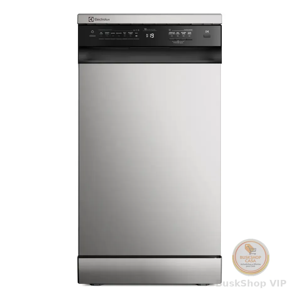 Lava-louça Electrolux 10 Serviços Inox Lava E Seca 50' Ls10e Prateado 127v