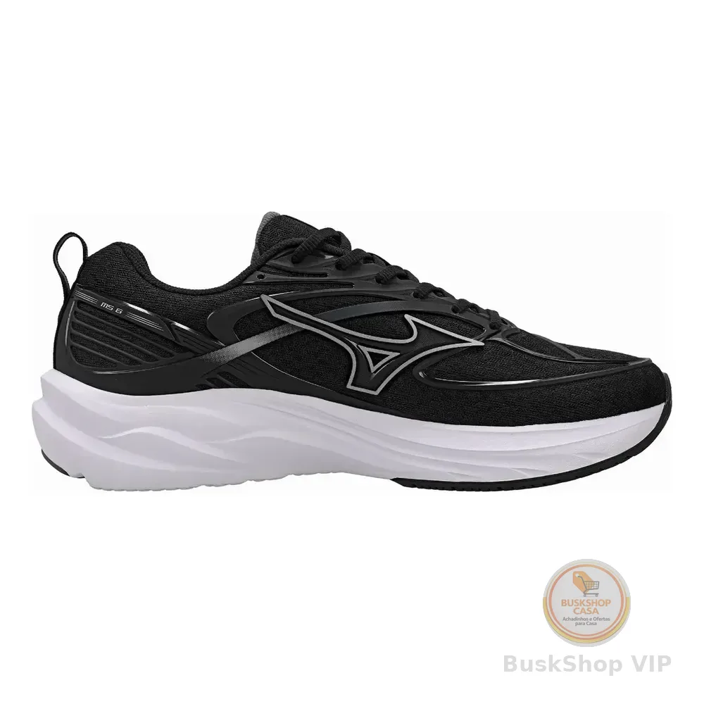 Tênis Masculino Space 6 Mizuno 90-preto Lisa 41 Br