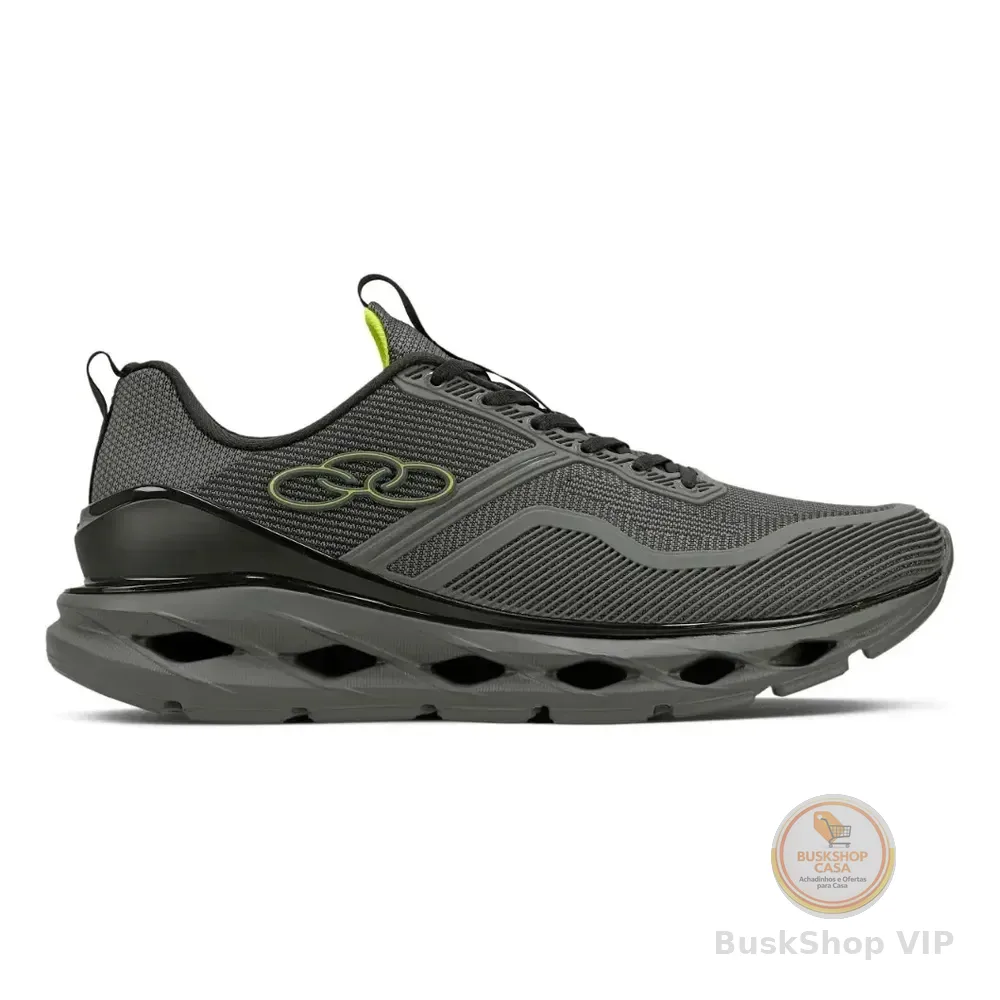 Tênis Masculino Gama Olympikus Chumbo/preto Lisa 40 Br