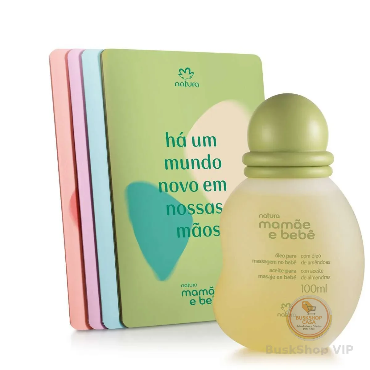 Óleo com Guias de Massagem no Bebê Mamãe e Bebê