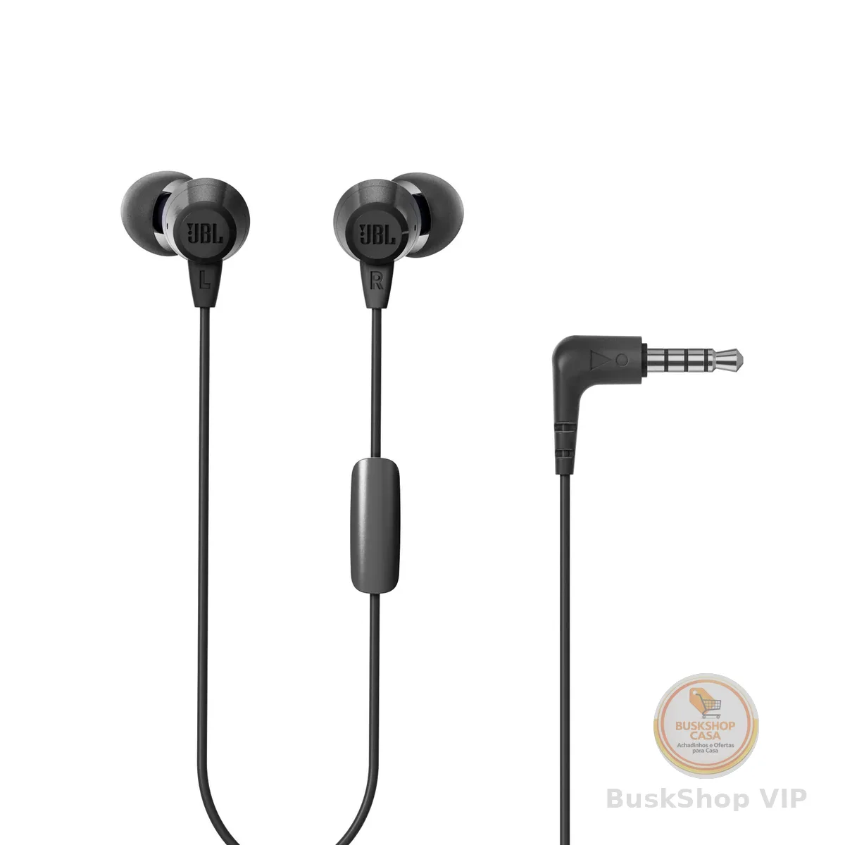 JBL, Fone de Ouvido in Ear, C50HI - Preto