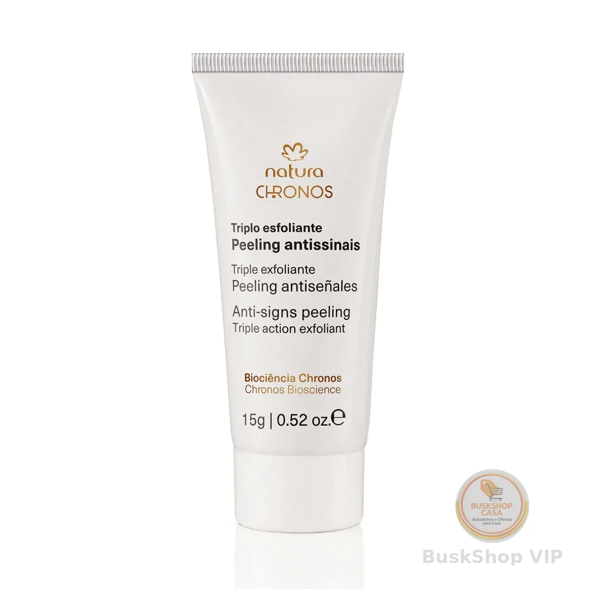Triplo Esfoliante Peeling Antissinais Miniatura Chronos Derma