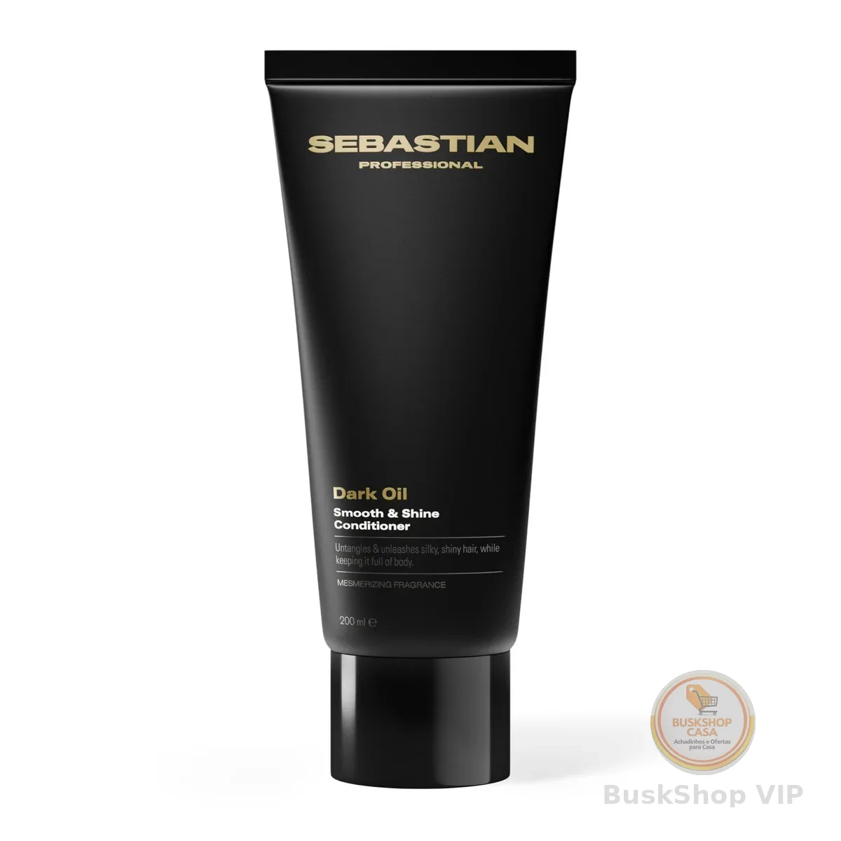 Sebastian Professional, Dark Oil, Condicionador de nutrição, brilho e maciez para todos os tipos de cabelo, 200ml