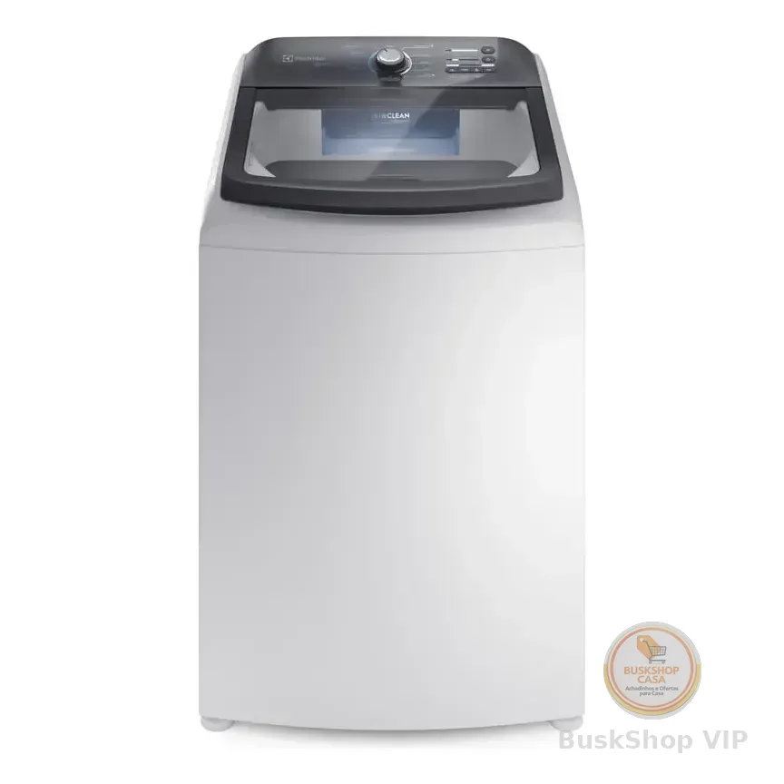 Lavadora De Roupas Electrolux Efficient Lee18 18kg Com Cesto Inox 127 127v Branco