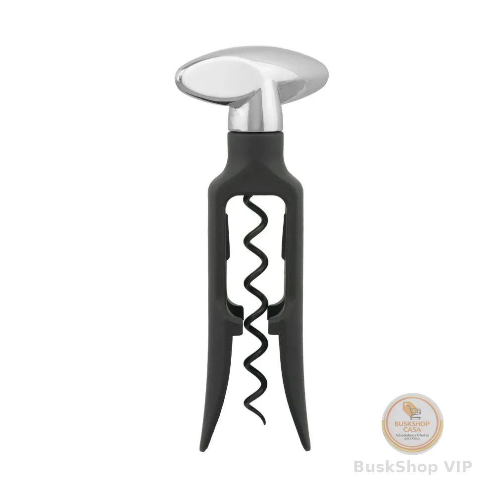 WOLFF - Saca-Rolhas de Zinco para Vinho 15cm x 8cm x 4cm - Praticidade para seu momento de degustação