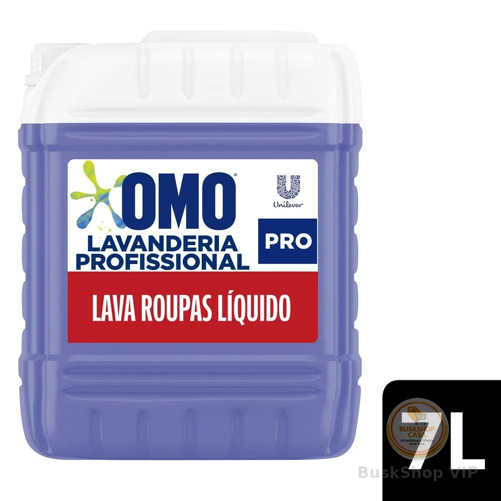 Sabão Liquido OMO Pro Lavanderia Profissional 7L