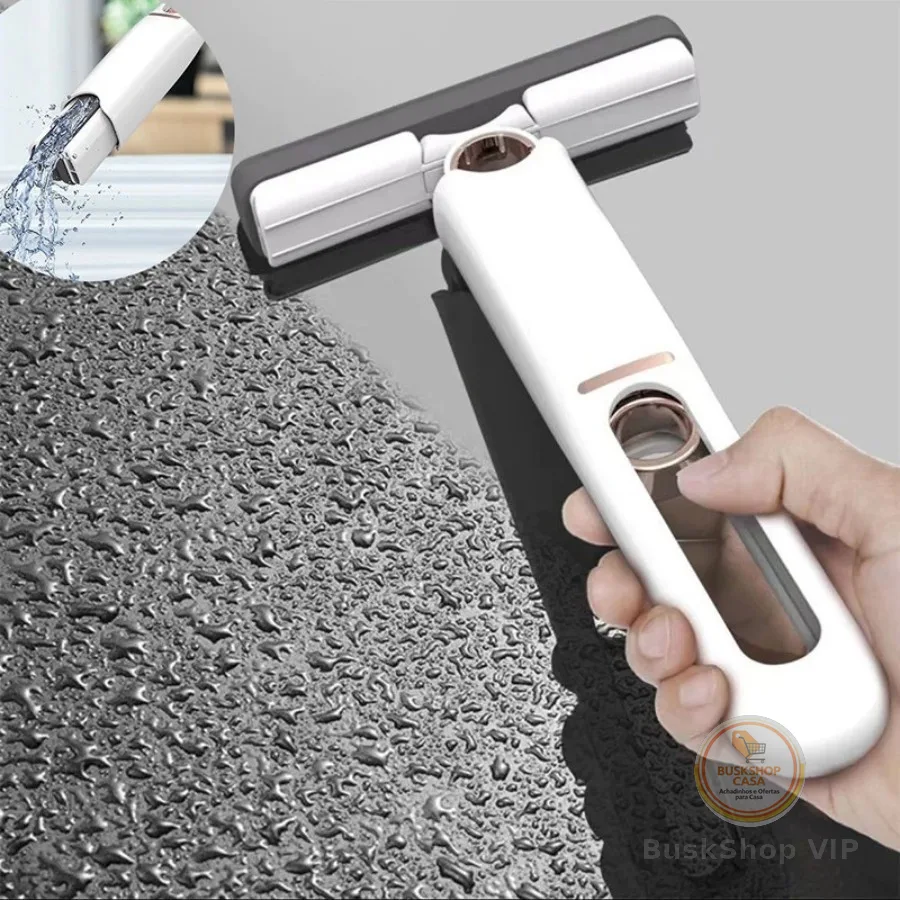 Rodo Esfregão Portátil Limpeza Multiuso Absorvente Mop Auto Squeeze Janela Cozinha Pia