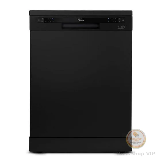 Lava Louças 14 Serviços Preta Midea