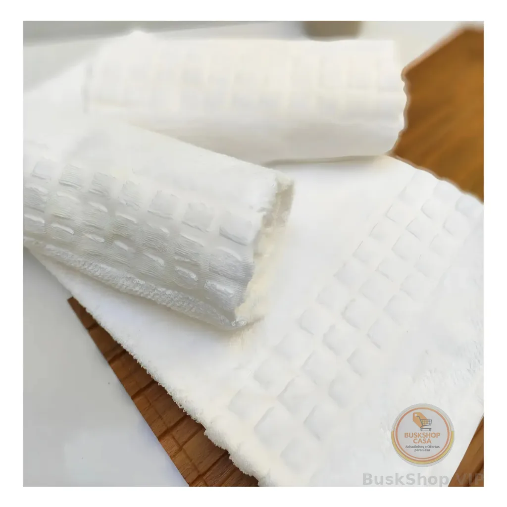 Kit 6 Toalhas Banhão Teka Toronto Profissional Hotel Branco 75x150cm 500g Algodão