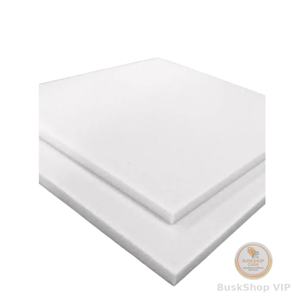 Espuma Sob Medida D33 - 40cm X 40cm X 3cm Firme para Assento Envio Rápido