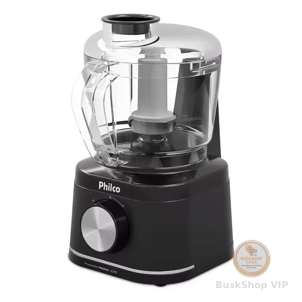 Processador de Alimentos Philco 420W 500ml com Pulsar Compacto!
