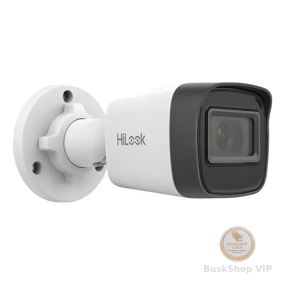 Câmera Residencial Infravermelho Ip Bullet Hilook By Hikvision Ipc-b121h-c(2.8mm) Branco
