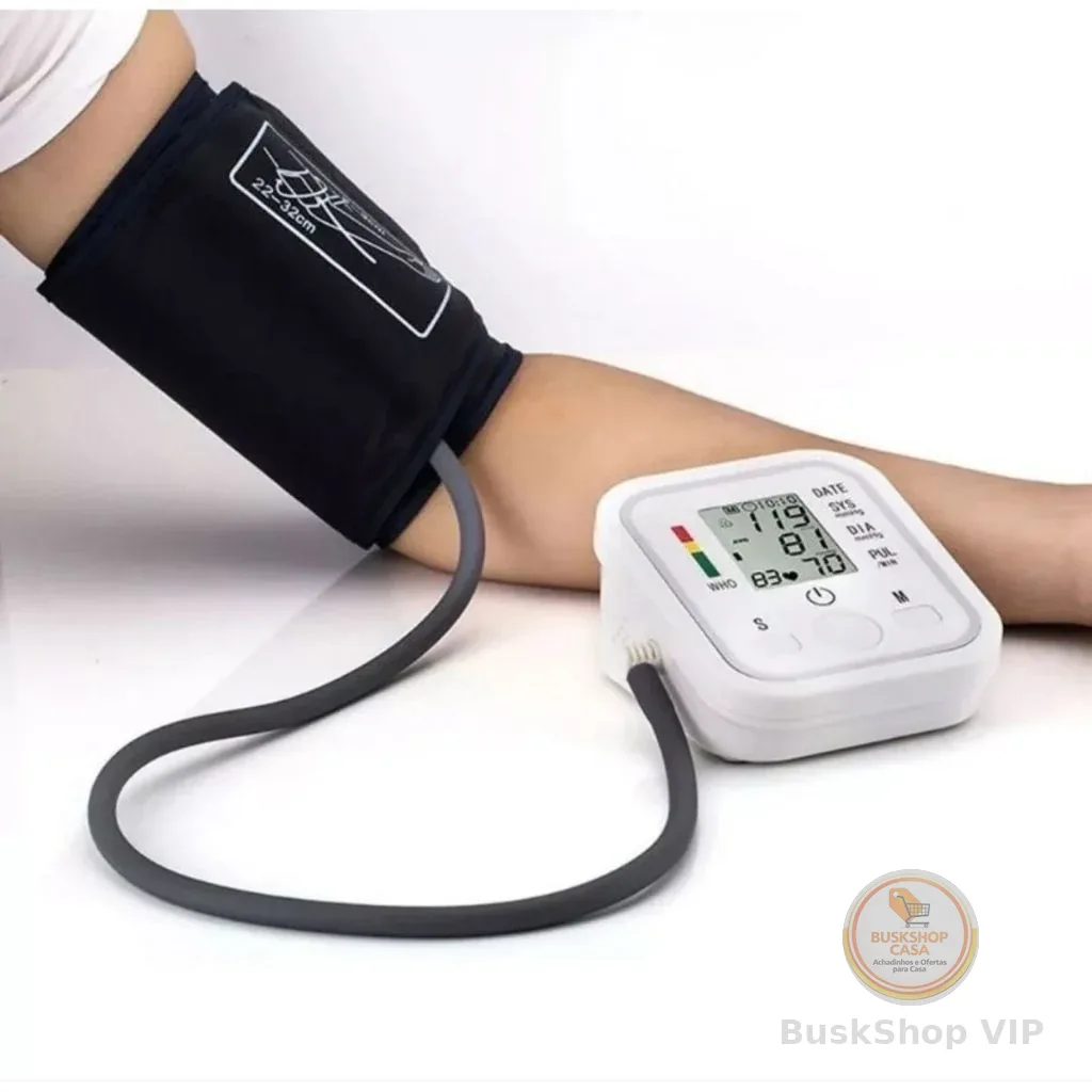 Aparelho Medidor De Pressão Arterial De Braço Digital Inteligente-XHL HOME