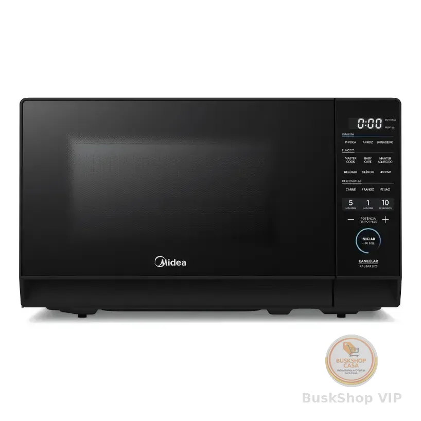 Micro-ondas 20l Preto Mastercook Midea Mhp20p2 220v