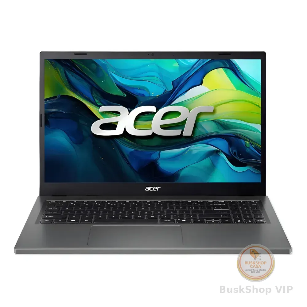 Notebook Acer Aspire Go 15 Ag15-71p-5939 - Intel Core I5-13420h 13ª Geração  8gb Ddr5  256gb Ssd Nvme  Tela 15,6'  Windows 11 Home Cinza