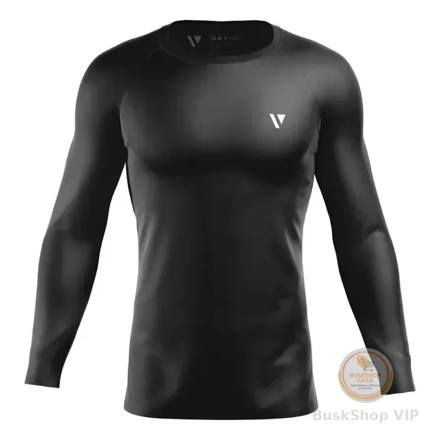 Camisa Térmica Voker Segunda Pele Proteção Solar Uv Dry Fit