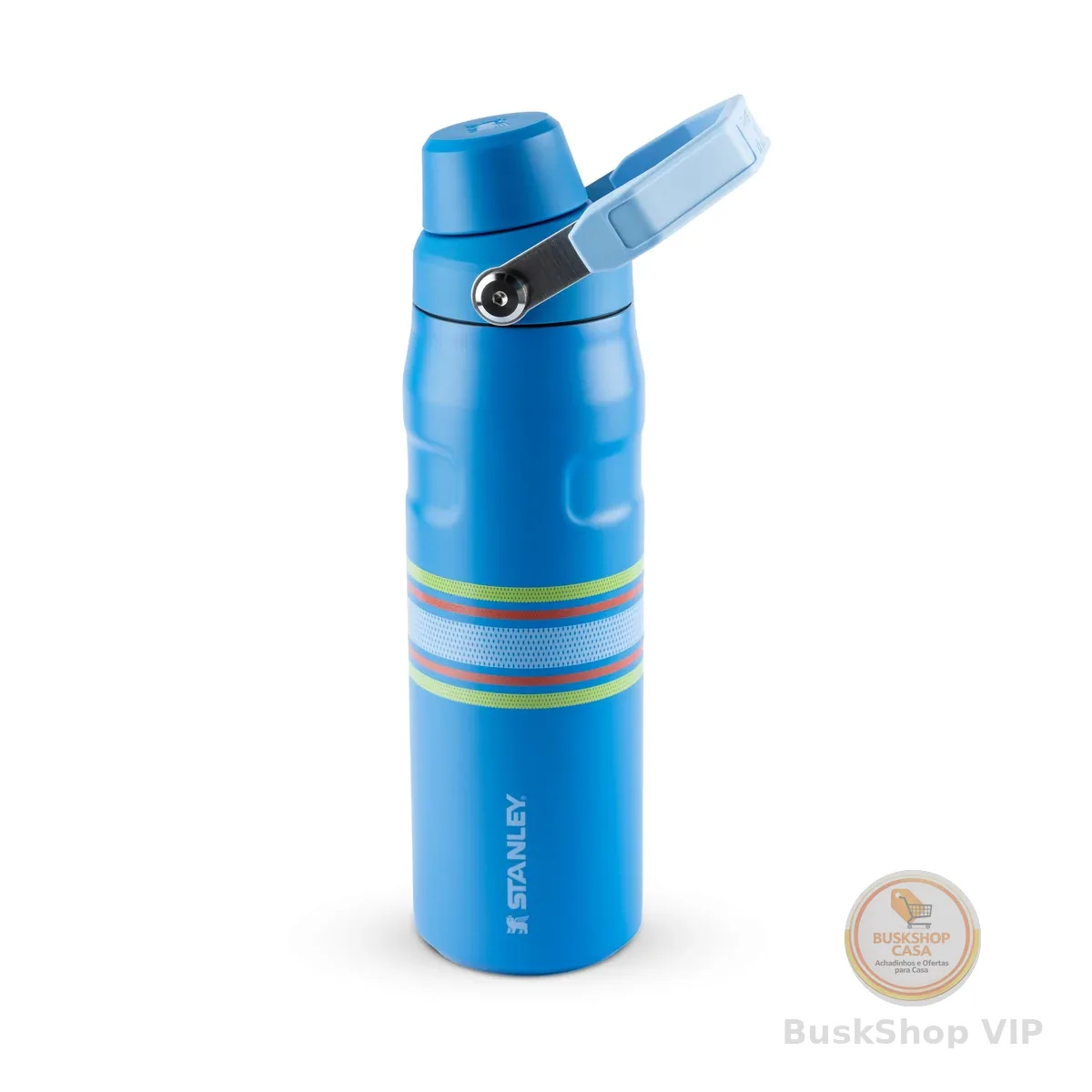 Stanley Garrafa Térmica Aerolight Fast Flow Varsity Azure Stripes | 710 ML
