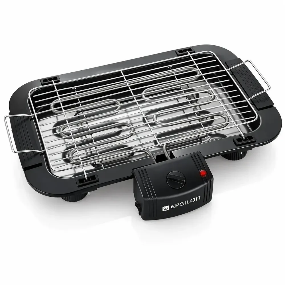 Churrasqueira Elétrica De Mesa Grelha Removível Eps-3091 Preto 127v