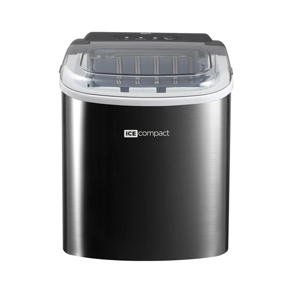 Máquina de Gelo EOS 12Kg Ice Compact Inox All Black EMG06P 110V
