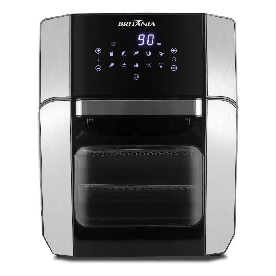 Fritadeira Air Fry Oven Bfr2100p 12 Litros 1800w Britânia Preto 127v