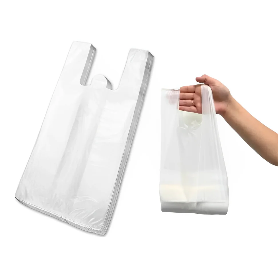 Kit 300 Sacolas Plástica 30x40 Branca Sacola Plásticas Comércio Padaria Mercado Açougue