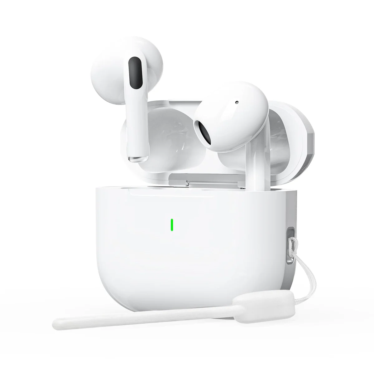 Fones de ouvido Bluetooth 5.3 sem fio, bateria com duração de 40 horas, carregamento USB-C, classificação de resistência à água IPX6, microfone embutido, compatíveis com Android e iOS J201