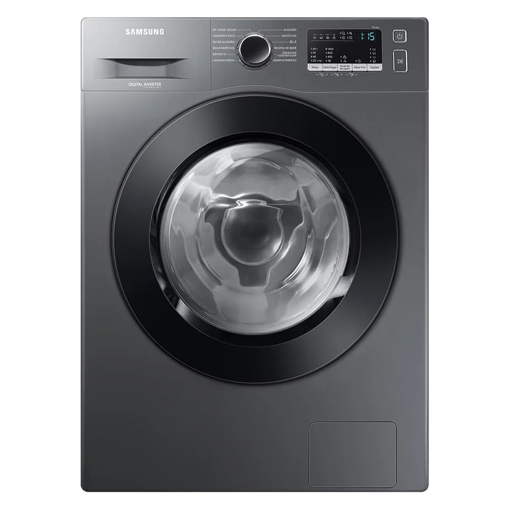 Samsung Lava e Seca WD11M com Digital Inverter WD11M4473PX Inox Look 11/7kg - 127V